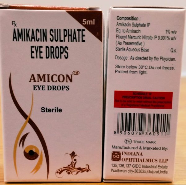 AMIKACIN EYE DROP 5ML