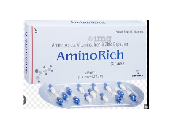 AMINORICH CAPS 15'S-(AMINO ACID