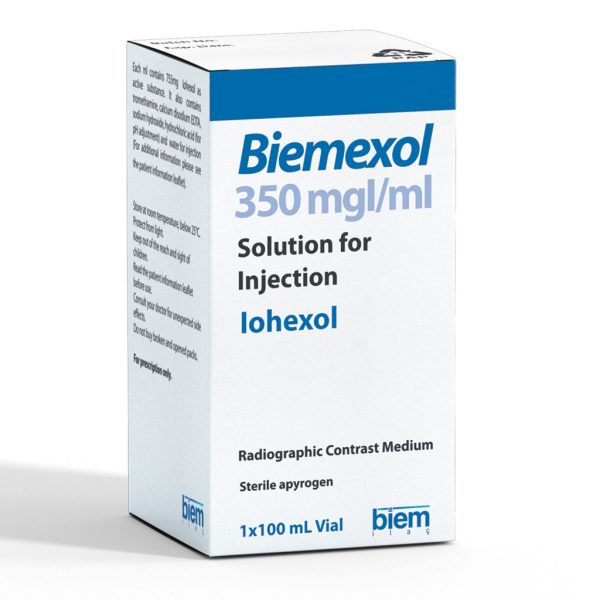 BIEMEXOL 350MGL/ML INJECTION (I