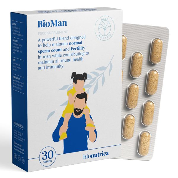BIOMAN TABS 30'S- MACA ROOT,GIN