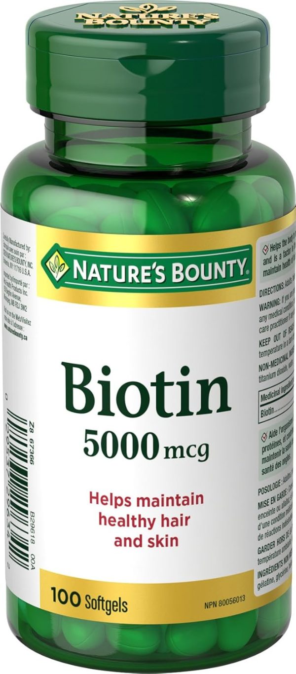 BIOTIN 5000MCG CAPS 100'S -SWAN