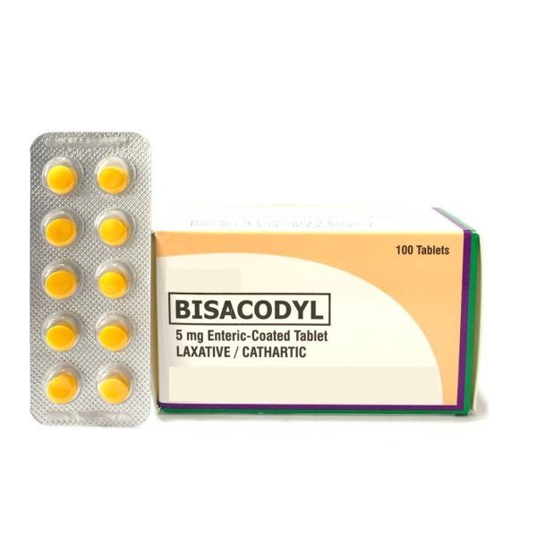 BISACODYL 5MG TABLETS 100'S IND