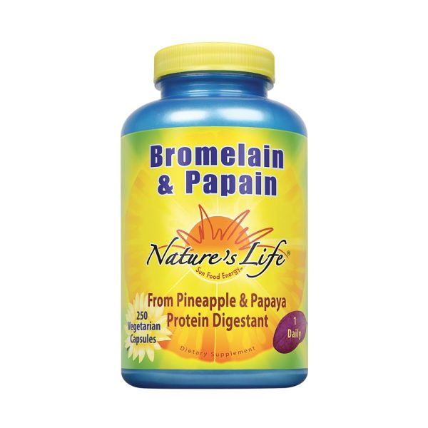 BROMELAIN & PAPAIN  250MG/250MG