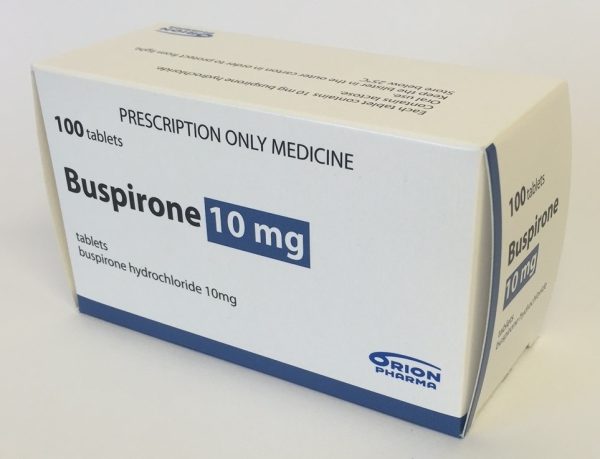 BUSPIRONE TAB 10MG 100'S