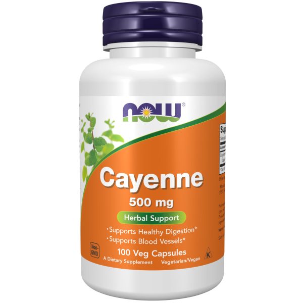 CAYENNE 500MG CAPSULES 100'S