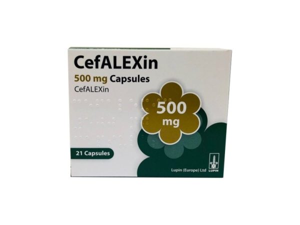 CEFALEXIN 500MG CAPS U.K 21'S
