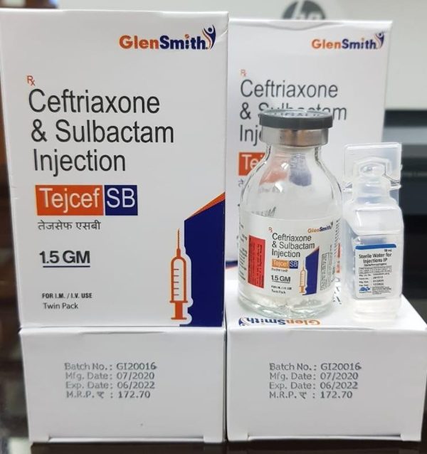 CEFTRIAXONE/SALBACTUM 1.5G INDI