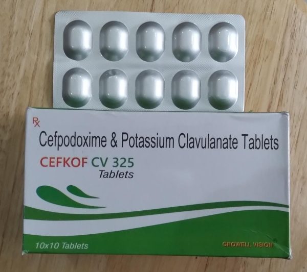 CLINICEF CV 325MG TABS 10'S