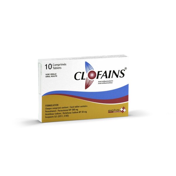 CLOFAINS TABLETS 10'S-PARACETAM