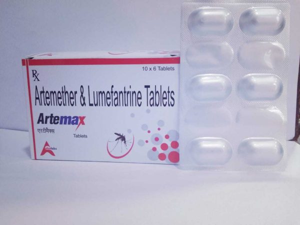CO-ARTEMAX 40/320MG TABS 9'S