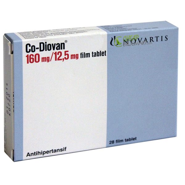 CO-DIOVAN 160/12.5MG 28'S