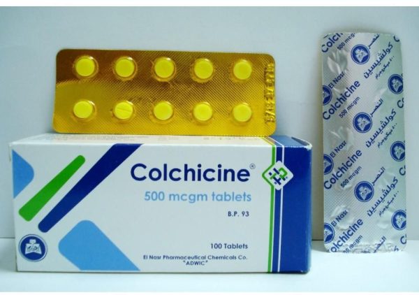 COLCHICINE 500MCG TABS