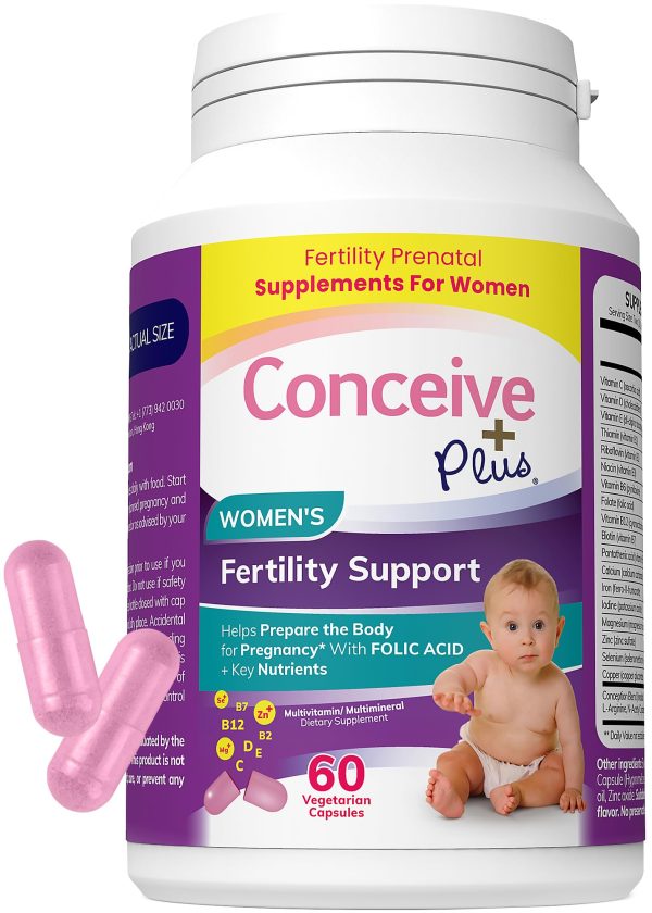 CONCEIVE + PLUS WOMEN'S CAPS 60