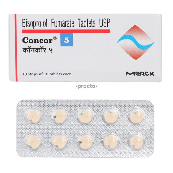 CONCOR 5MG TABS
