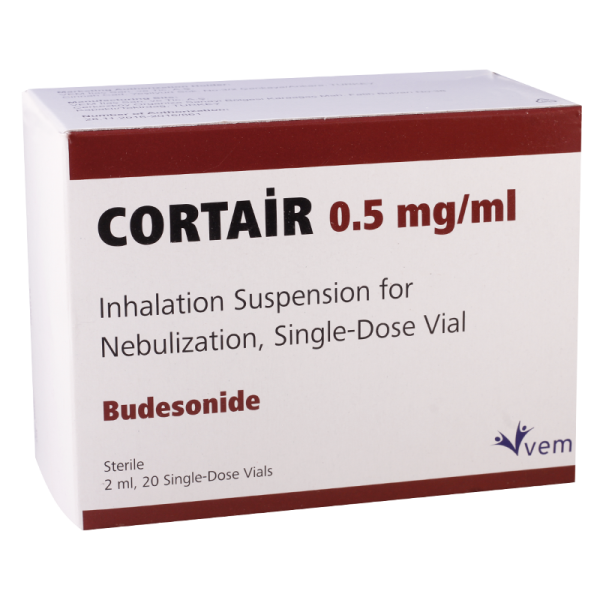 CORTAIR 0.5MG/ML 2ML NEBULES (B