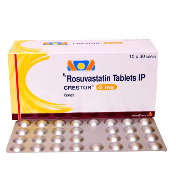 CRESTOR 5MG TABLETS