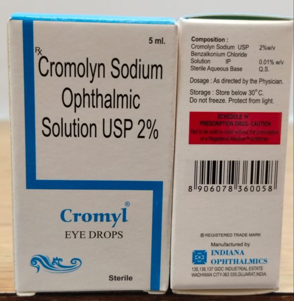 CROMOLYN SODIUM 2% EYE DROPS