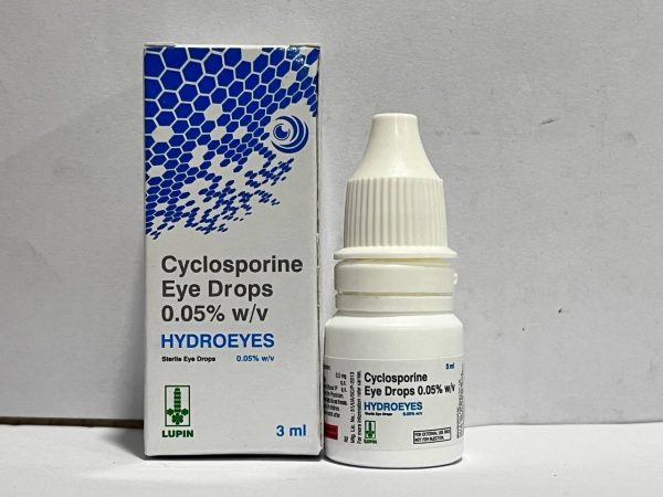 CYCLOSPORINE 0.05% EYE DROPS 3M