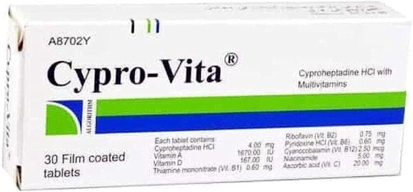 CYPROVIT CAPLETS 30'S