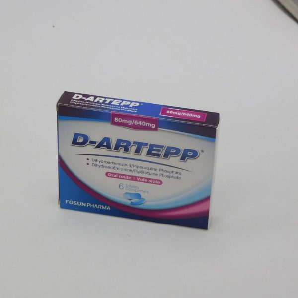 D-ARTEPP 80/640MG 6'S ADULT
