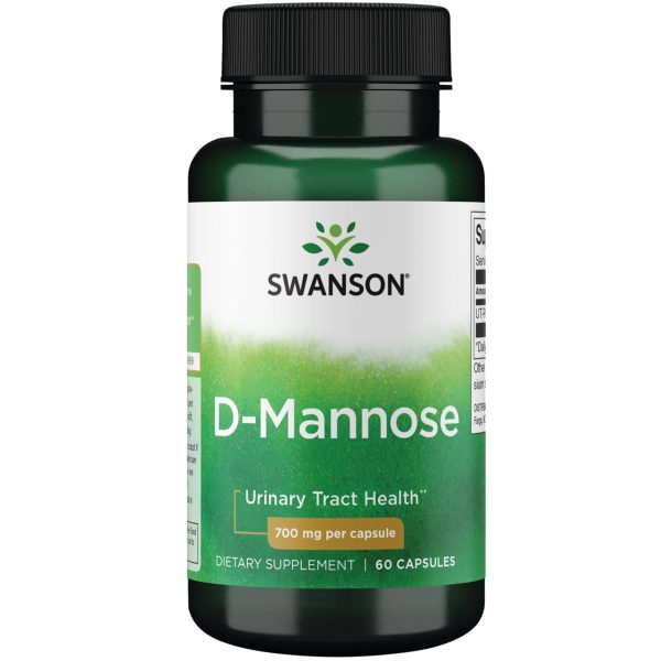 D-MANNOSE 700MG CAPS 60'S-SWANS