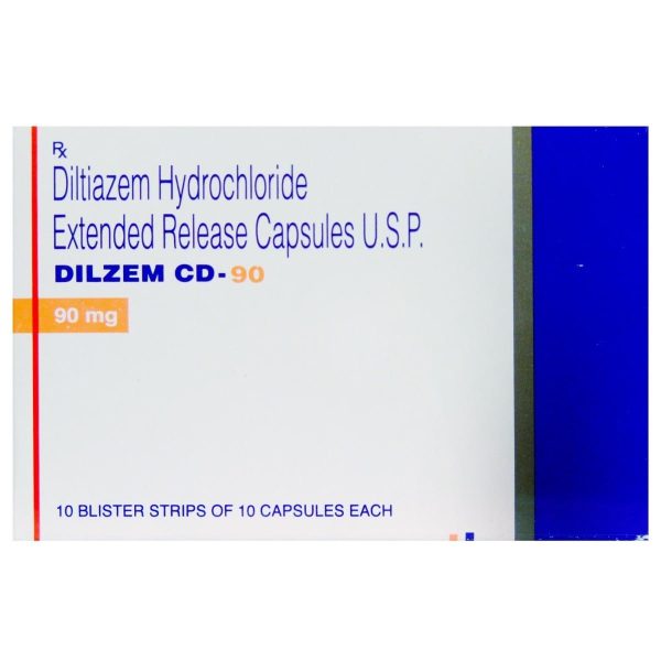DILTIAZEM 90MG SR TABLETS