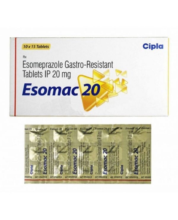 ESOMAC 20MG TABS 14'S- ESO
