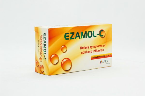 EZAMOL-C TABS 20'S - FOR COLD &